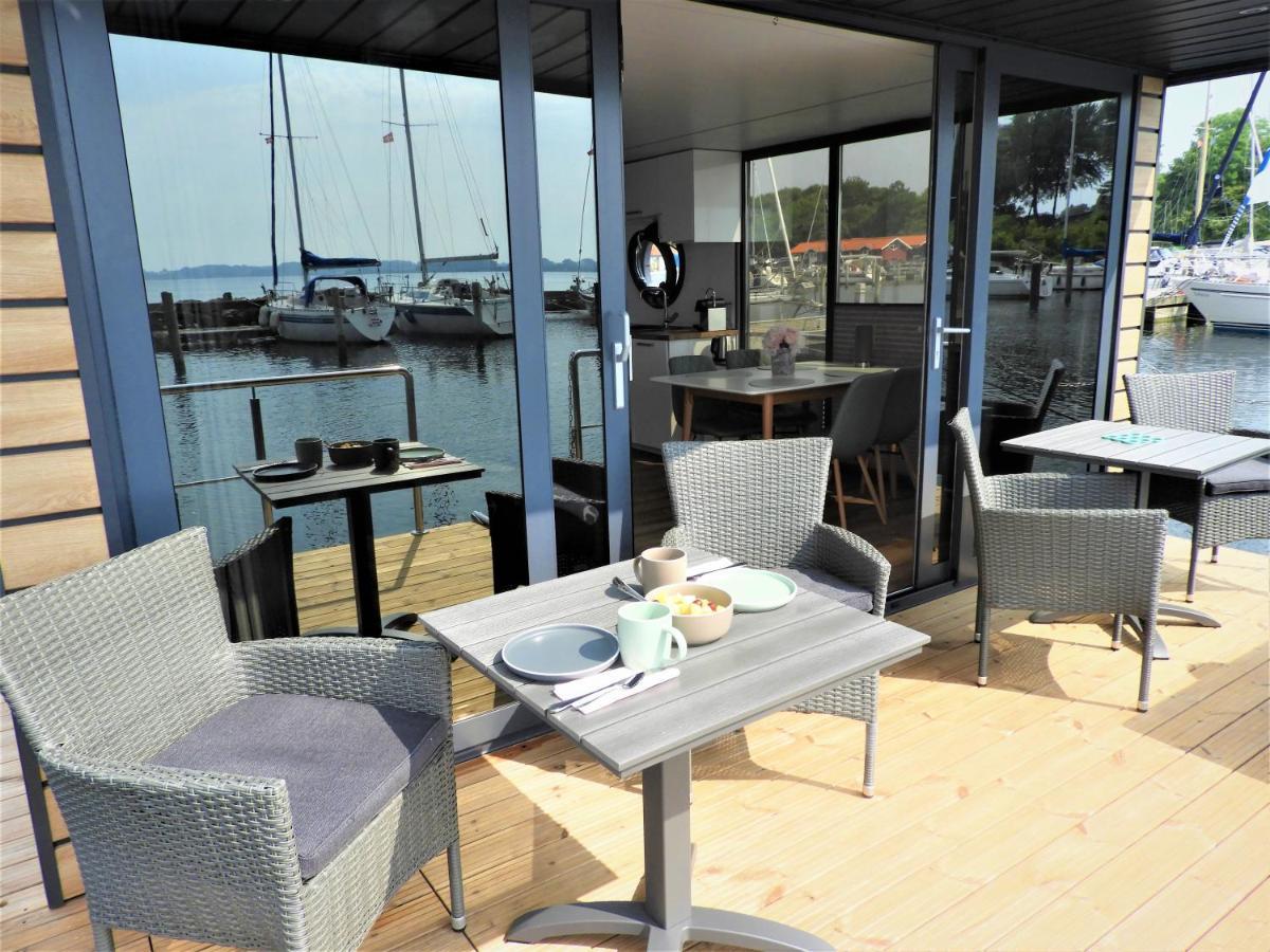 Hausboot-Lafe Flensburger Foerde Otel Egernsund Dış mekan fotoğraf