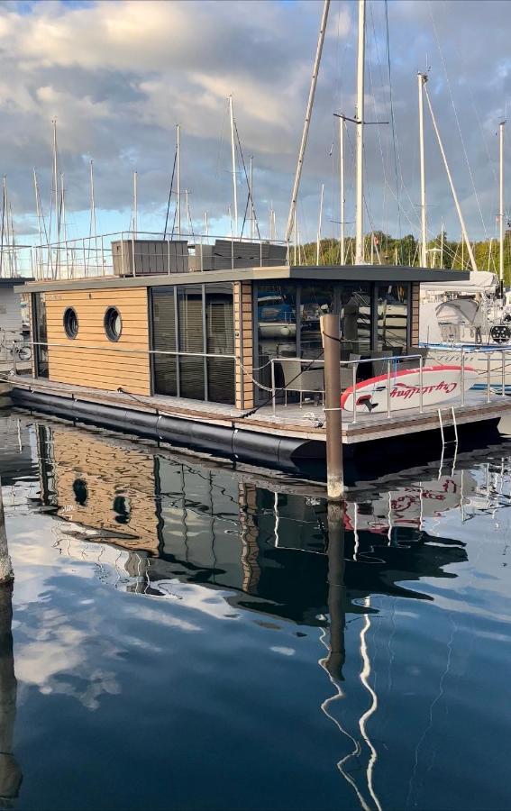 Hausboot-Lafe Flensburger Foerde Otel Egernsund Dış mekan fotoğraf