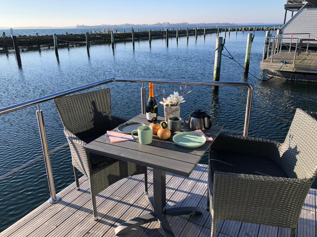 Hausboot-Lafe Flensburger Foerde Otel Egernsund Dış mekan fotoğraf