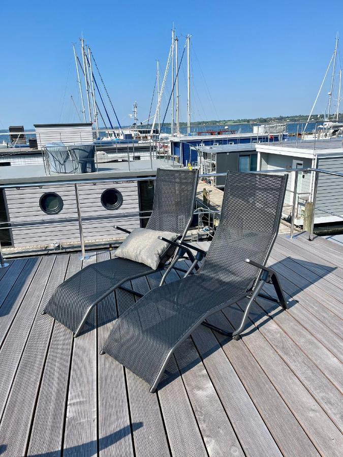 Hausboot-Lafe Flensburger Foerde Otel Egernsund Dış mekan fotoğraf